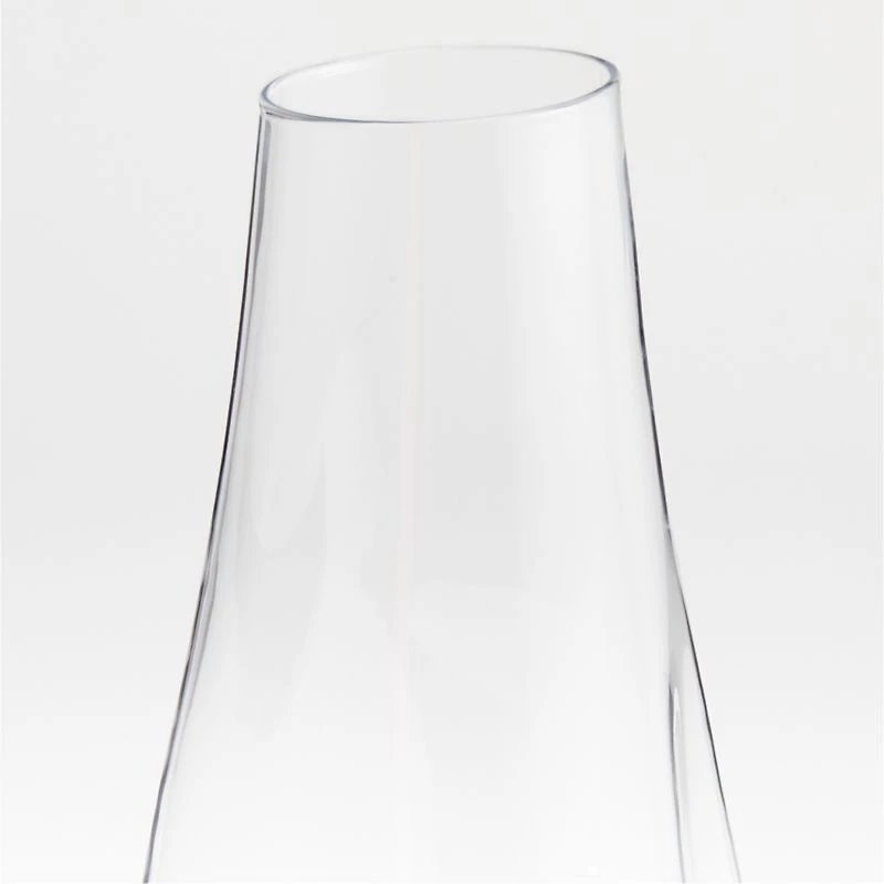 Regen Clear Blown Glass Vase 21"