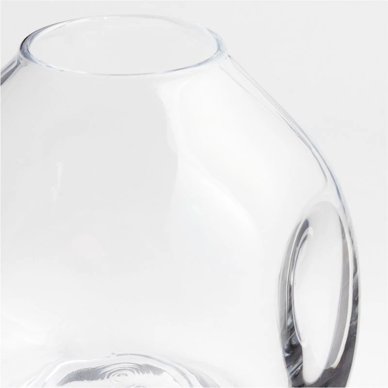 Regen Clear Blown Glass Vase 5"