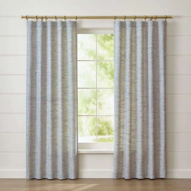 Reid Blue 48"x84" Curtain Panel