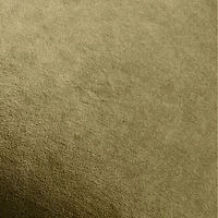 Relaxed Washed Organic Cotton Velvet 20"x20" Moss Green Throw Pillow Cover