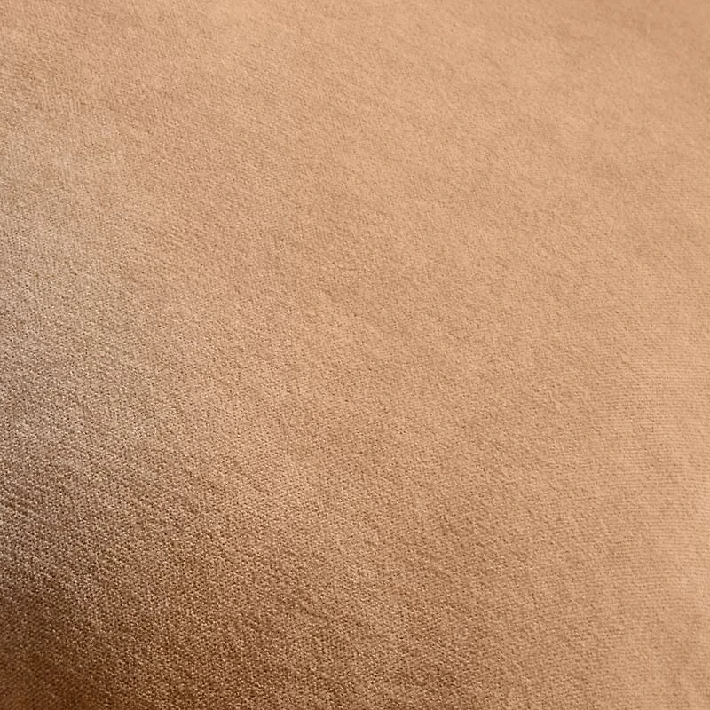Relaxed Washed Organic Cotton Velvet 20"x20" Sierra Tan Throw Pillow Cover
