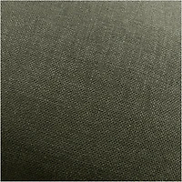 Relaxed Linen Layering 20"x20" Burnt Green Throw Pillow with Feather Insert