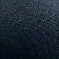 Relaxed Linen 20"x20" Deep Indigo Layering Throw Pillow with Feather Insert