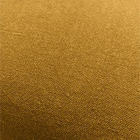 Relaxed Linen 20"x20" Moroccan Ocher Layering Throw Pillow with Feather Insert
