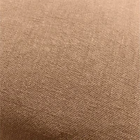 Relaxed Linen 20"x20" Sierra Tan Layering Throw Pillow with Feather Insert