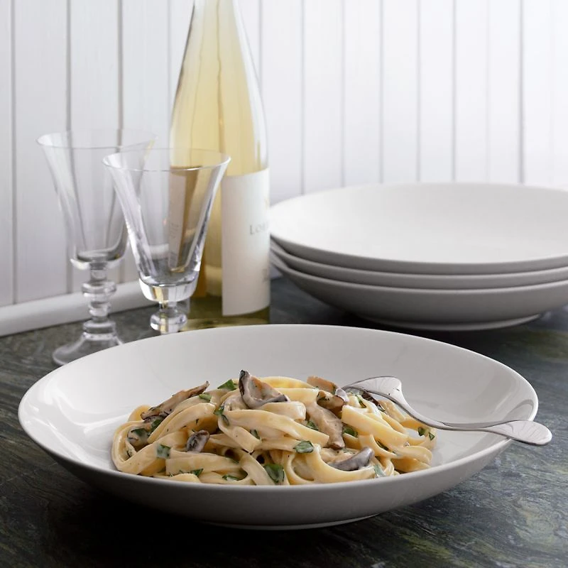 Aspen Porcelain Coupe Low Bowl