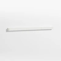 Modern White Wood Kids Gallery Art Rail