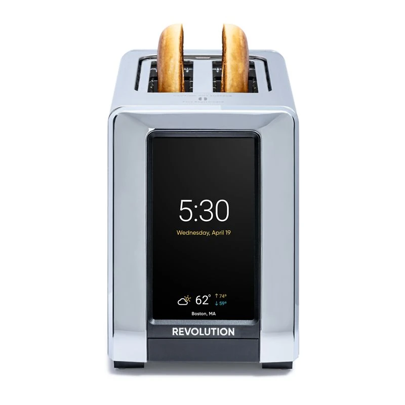 Revolution InstaGLO® R180 Connect Stainless Steel Toaster with Toastie Press