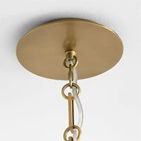 Revelry Glass Chandelier Light