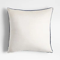 Deep Sea 20"x20" Faux Mohair Throw Pillow Cover