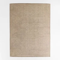 Rhodes Performance Traditional Beige Handknotted Area Rug 8'x10'