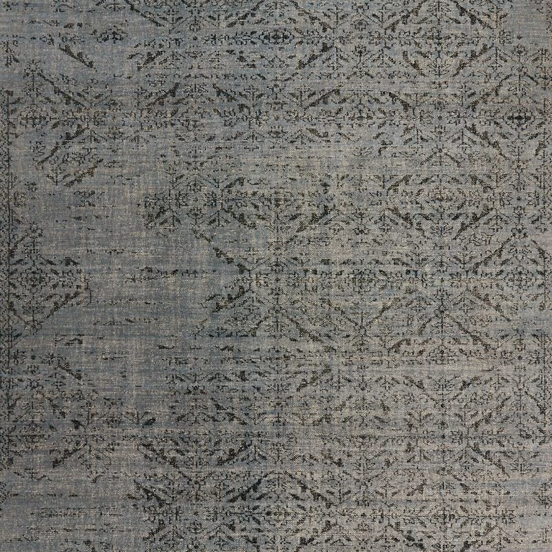 Rhodes Performance Traditional Blue Handknotted Area Rug 6'x9'