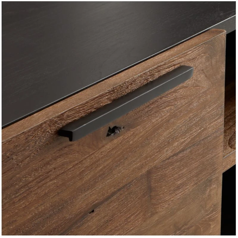Rigby Natural 55" Small Floating Storage Media Console