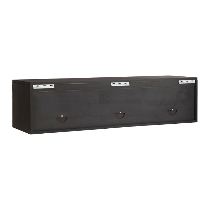 Rigby Natural 55" Small Floating Storage Media Console