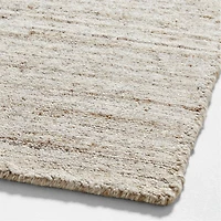 Rimini Wool Handwoven Cream Area Rug 8'x10'
