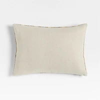 Riviera Stripe 24"x16" Pale Blue Throw Pillow Cover