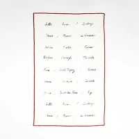 Riviera Towns Organic Cotton Dish Towel
