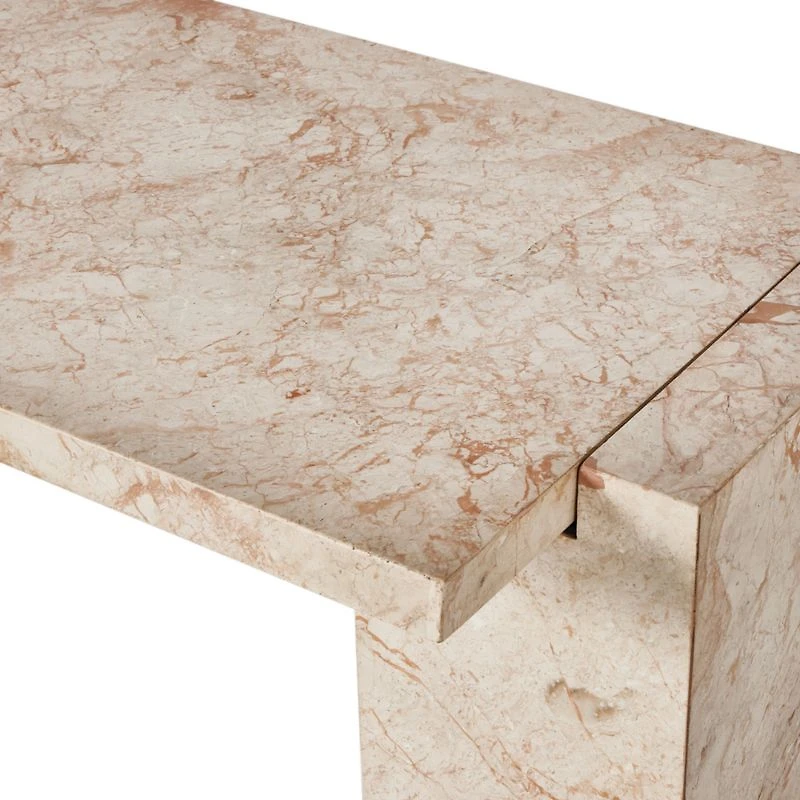 Romano 73" Marble Console Table