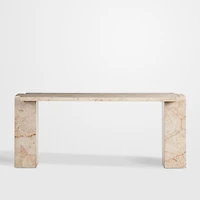 Romano 73" Marble Console Table