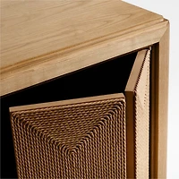 Roseau 69" Natural Wood Credenza