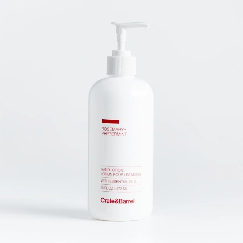 Rosemary + Peppermint 16-oz. Hand Lotion