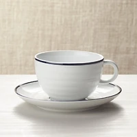 Roulette Blue Band Saucer
