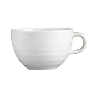 Roulette 8-oz. White Porcelain Cup