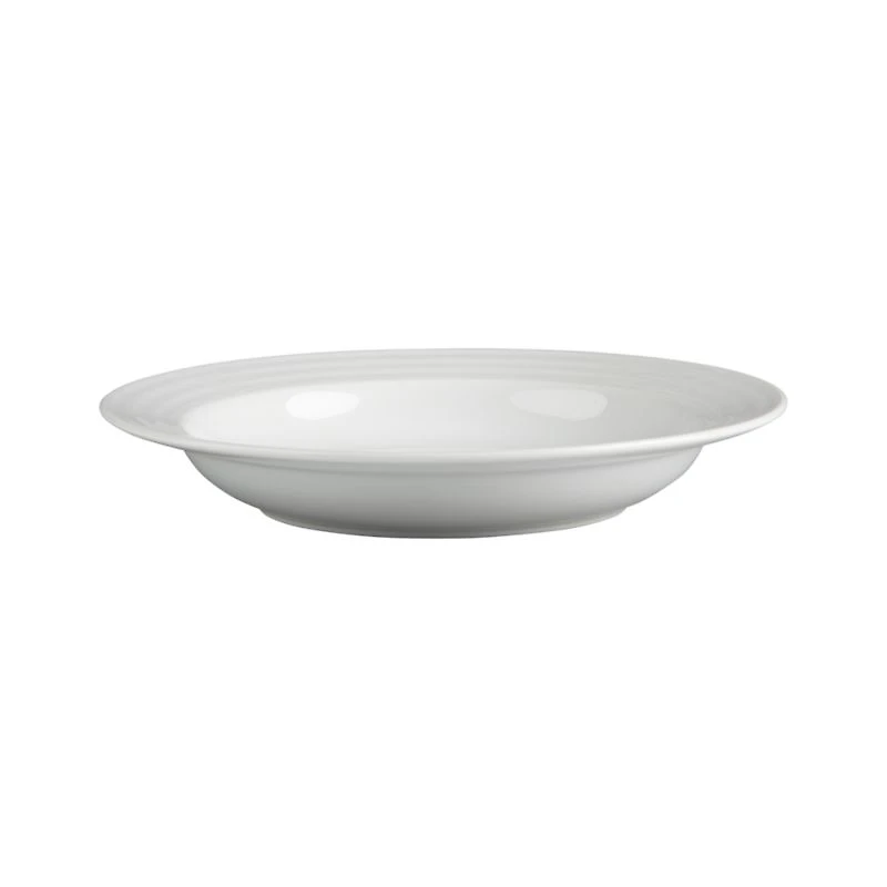 Roulette White Low Bowl