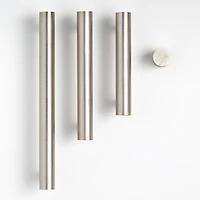 Round 3" Brushed Nickel Bar Pull
