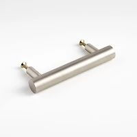 Round 3" Brushed Nickel Bar Pull
