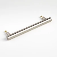 Round 3" Brushed Nickel Bar Pull