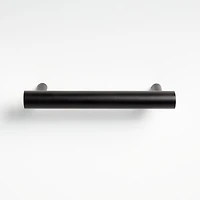 Round 4" Matte Black Bar Pull