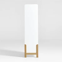 Rue White Wood 8-Cube Bookcase