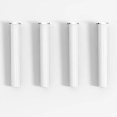 Rue White 15" Wood Kids Table Legs