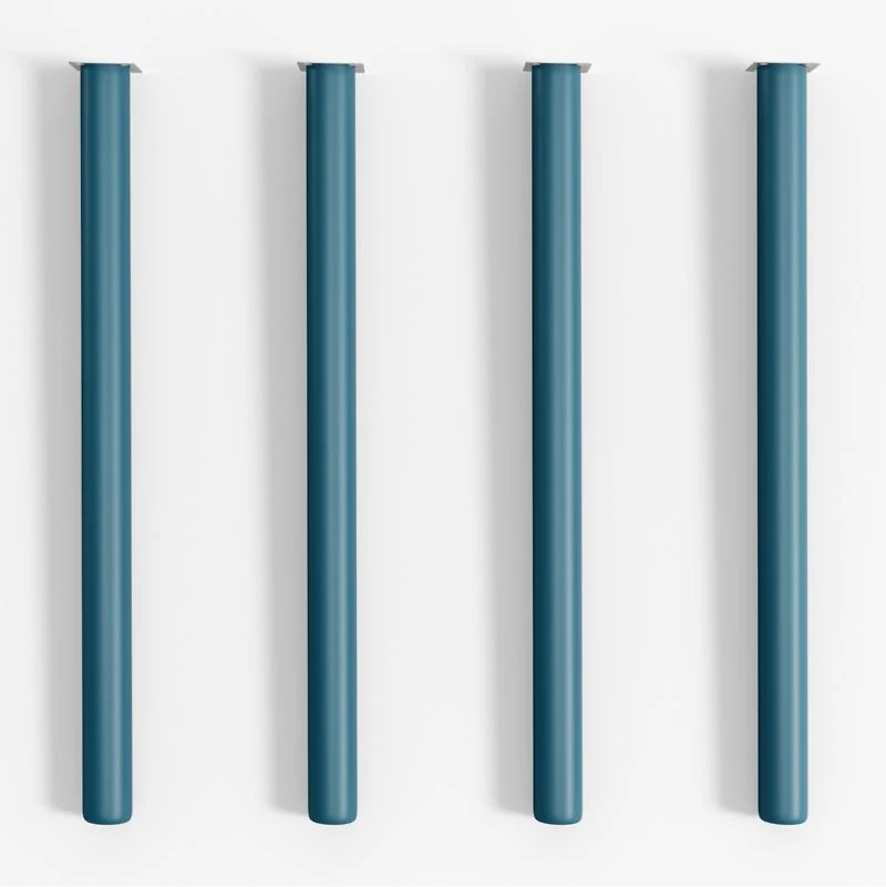 Rue Midnight Blue 30" Wood Kids Table Legs