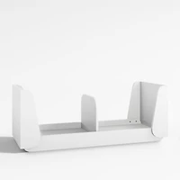 Rue White Stackable Floor Storage Bin