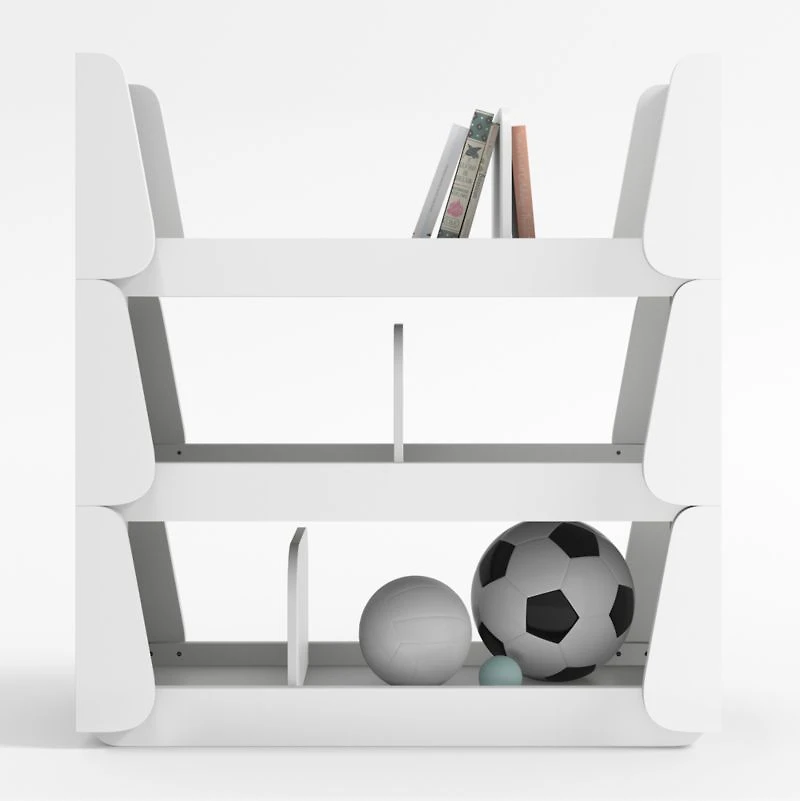 Rue White Stackable Floor Storage Bin