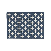 Positive 4x6' Blue Performance Kids Rug