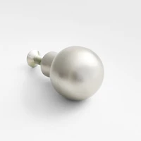 Rune Round Black Knob