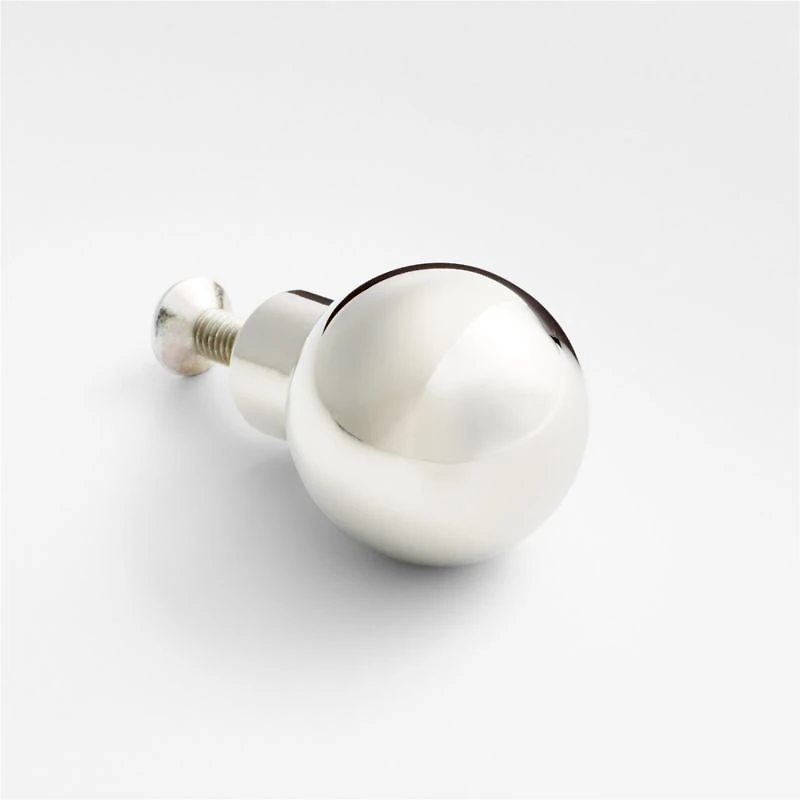 Rune Round Black Knob