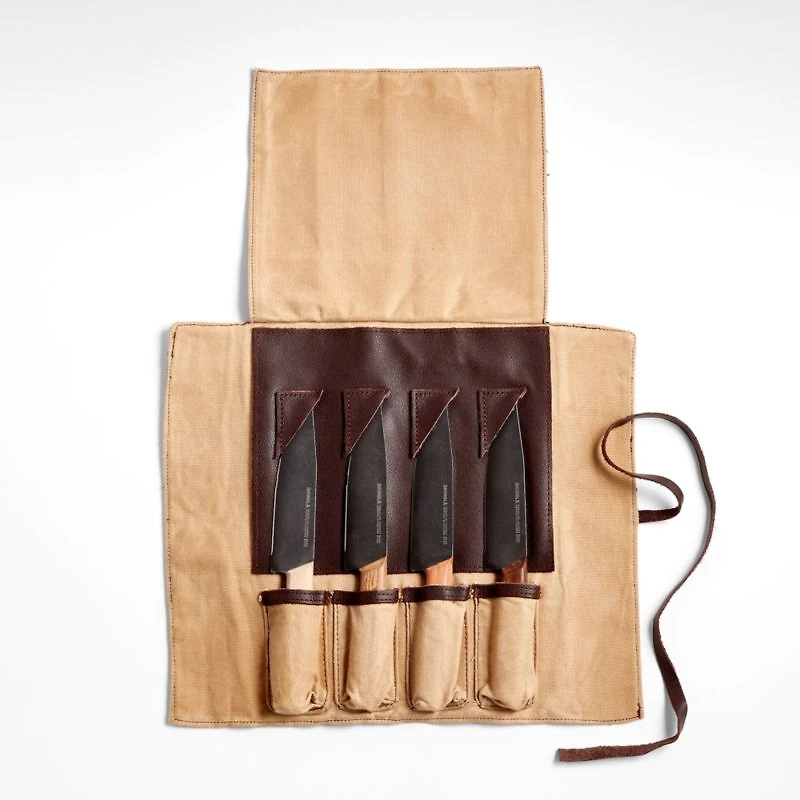 Shinola Runwell Jumbo Steak Knives, Set of 4