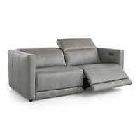 Russo 79" Leather Power Reclining Sofa