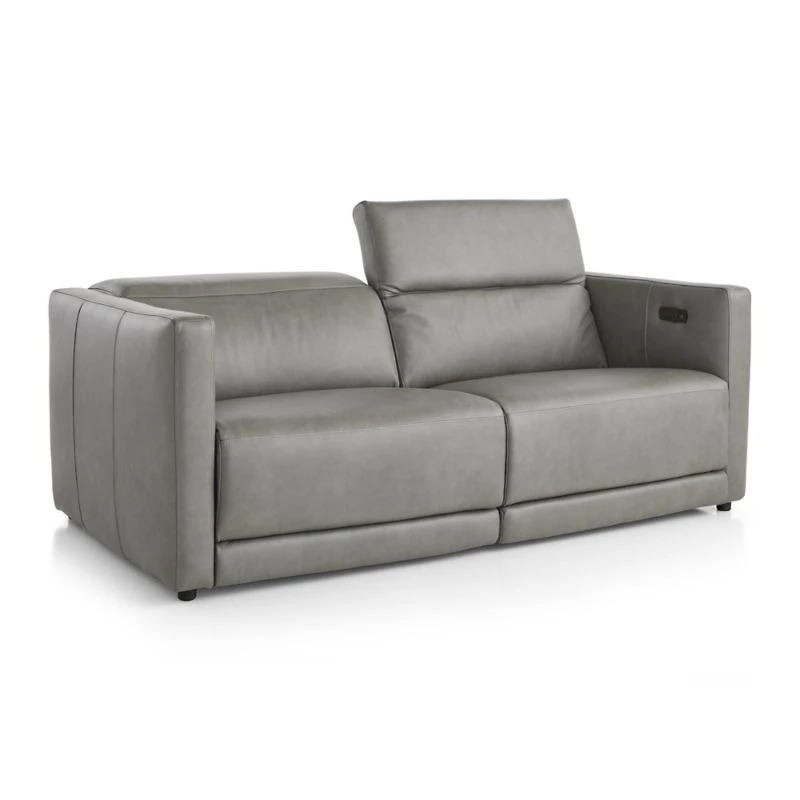 Russo 79" Leather Power Reclining Sofa