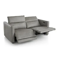 Russo 79" Leather Power Reclining Sofa