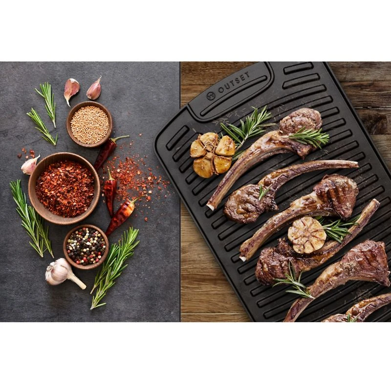 Fox Run Reversible Cast Iron Griddle