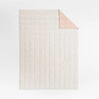 Comfy Tee Pink Reversible Cotton Jersey Kids Full/Queen Quilt