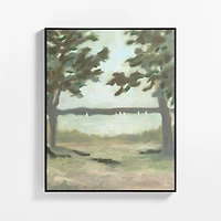 "A Memory" by Sadie Byron 40" x 50" Framed Wall Art Print