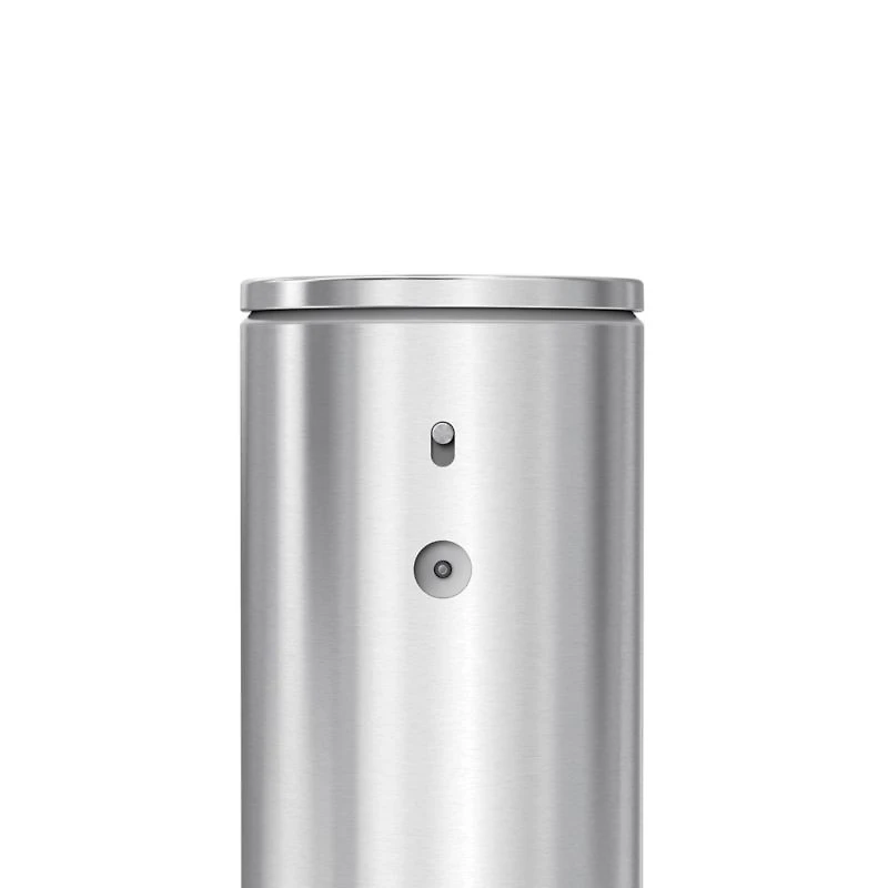 Simplehuman 9oz Sensor Pump, Touch-Free Hand Soap Dispenser, Brushed Stainless Steel