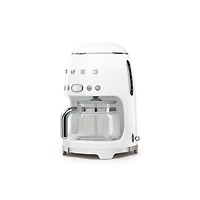 SMEG White Retro Drip Coffee Maker