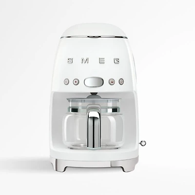 SMEG White Retro Drip Coffee Maker